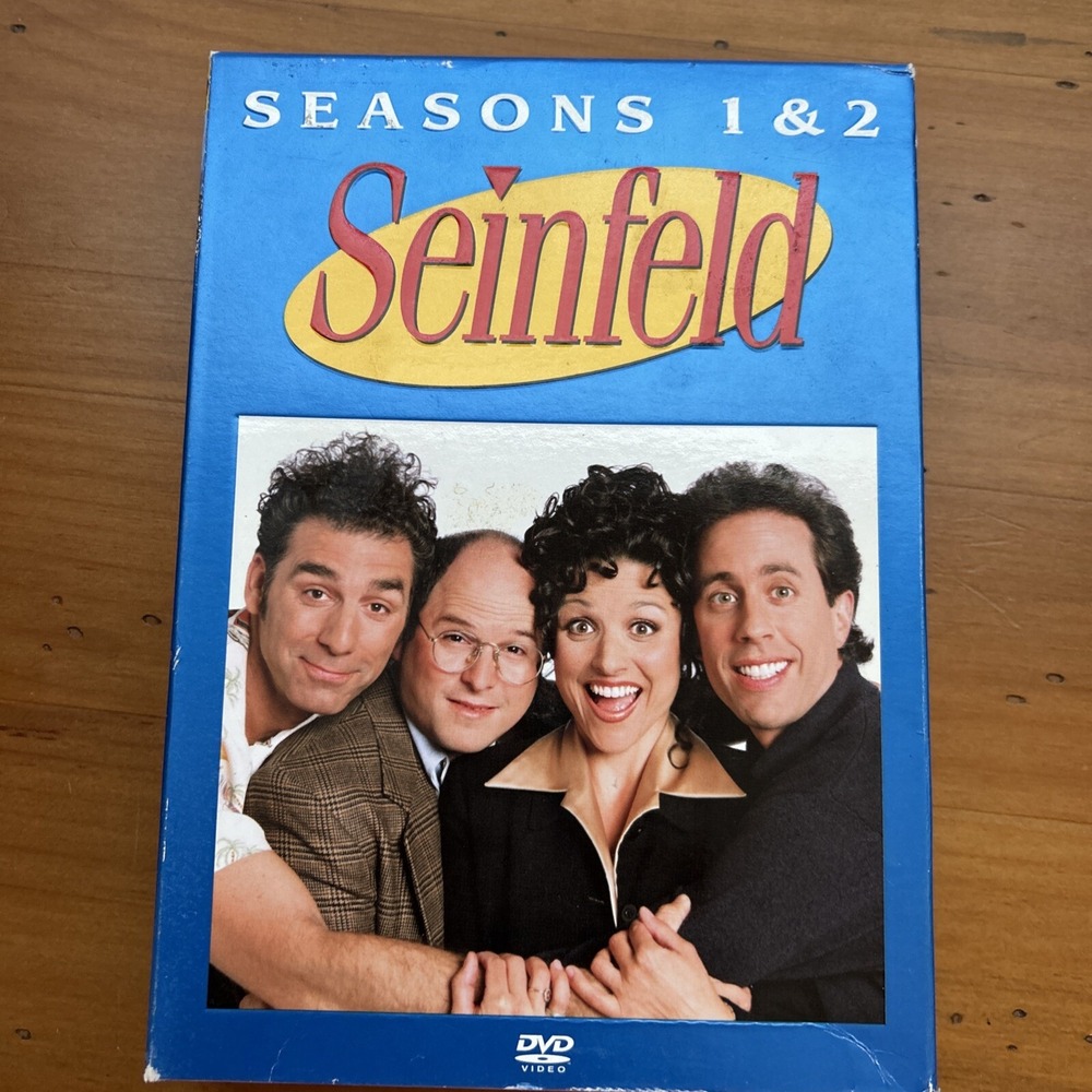 Seinfeld Seasons 1 & 2 DVD Box Set, Y2K , 90's Sitcom, Show About Nothing , Fun